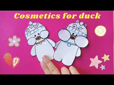 Paper duck TikTok trend: How to draw a Lalafan - simple Gambar